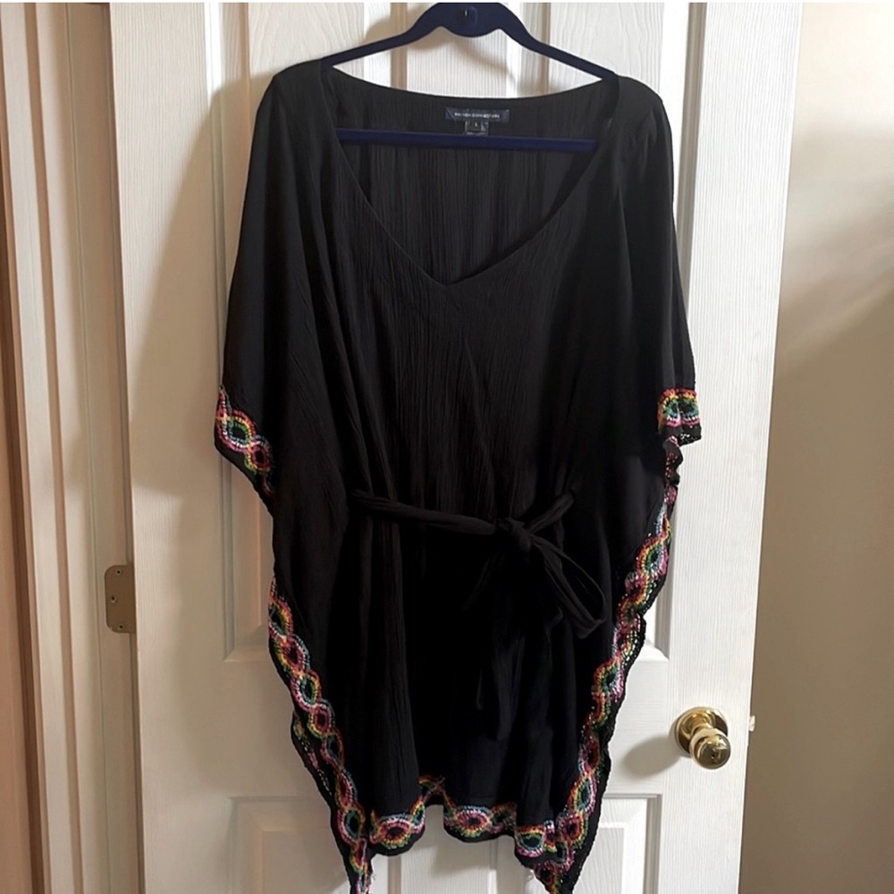 French Connection, black dress or coverup